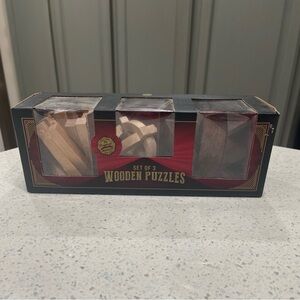 Wooden puzzles 3